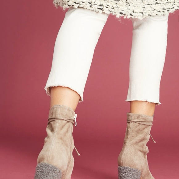 SILENT D Lace Up Suede Boot Size 10, NEW, Sold Out at Anthropologie - Picture 4 of 5